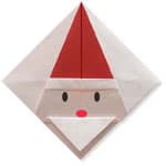 巧手宝宝——圣诞老人折纸教程