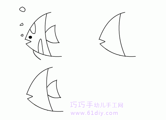 燕鱼简笔画