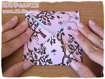 简易礼品盒折纸图解教程