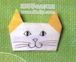 可爱小猫咪折纸1