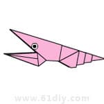 折纸动画教程——可爱的虾