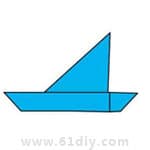 帆船折纸教程