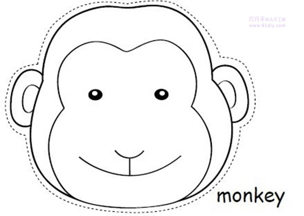 小猴子头像（头套）