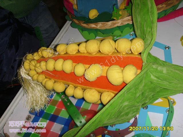 拼布制作玉米