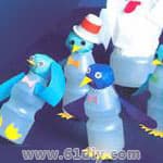 酸奶瓶制作企鹅