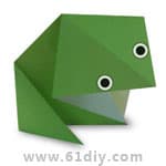 青蛙折纸教程