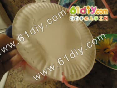 漂亮的一次性纸盘帽Paper Plate Flower Hats