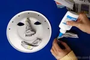 纸盘手工制作非洲人面具African Paper Plate Mask