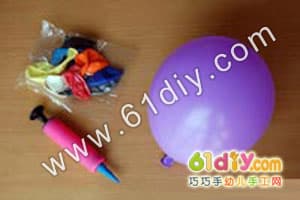 气球报纸做球模型Papier Mache Balloon