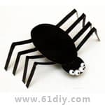 立体纸蜘蛛手工制作Paper Spider Craft