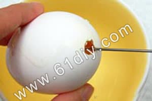 取空蛋壳的方法Blowing Out an Egg