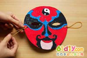 脸谱面具手工制作Chinese Opera Mask