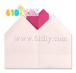 心型折纸留言卡