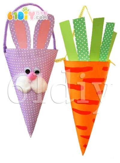 复活节的糖果盒：兔子和萝卜