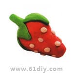 水果彩泥教程——草莓