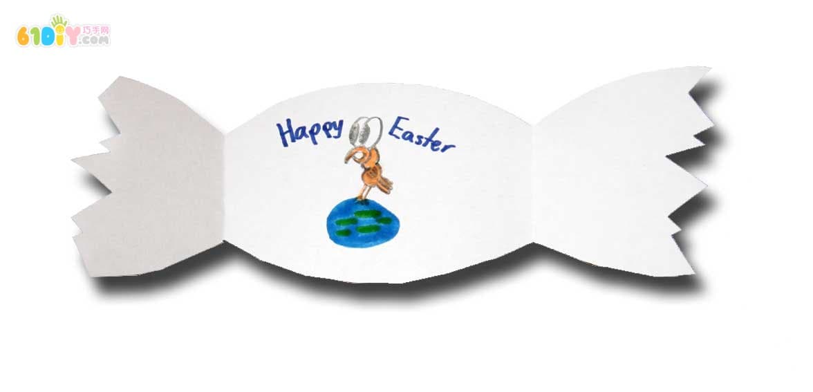 复活节卡片DIY：可爱的蛋蛋