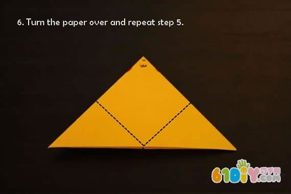 皮卡丘折纸图解教程