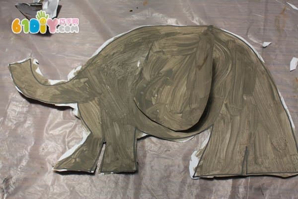 儿童手工制作印度大象