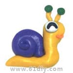 儿童黏土教程：蜗牛
