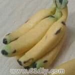 太空泥制作香蕉