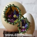鸡蛋壳手工制作小装饰