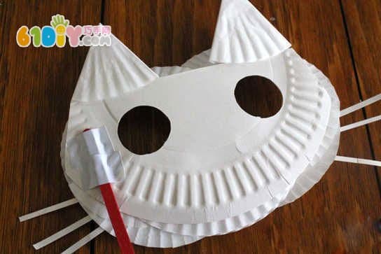 纸盘蛋糕纸DIY制作动物面具