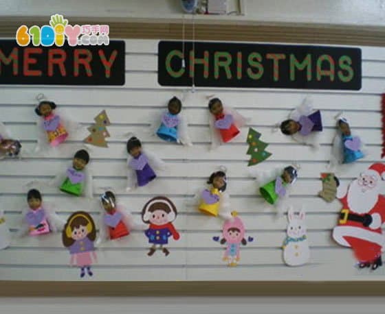 幼儿园圣诞主题墙