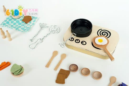 趣味玩具DIY 儿童迷你厨具