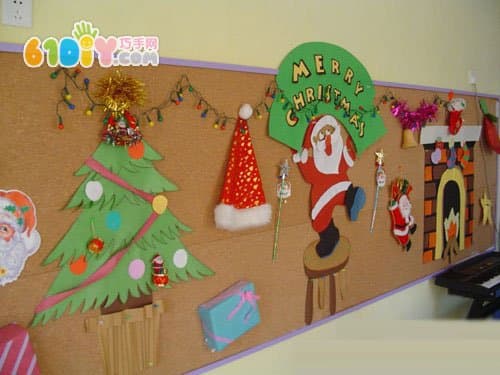 幼儿园节日布置 圣诞节主题