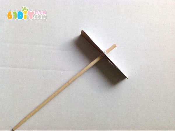 废纸和一次性筷子DIY制作竹蜻蜓