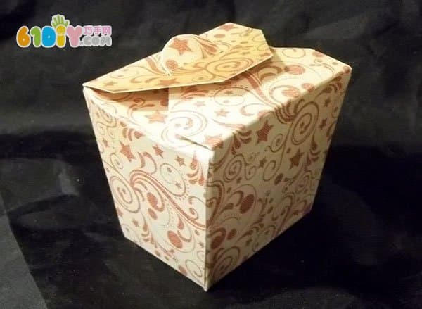 节日包装手工 方礼物盒DIY制作