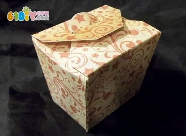 节日包装手工 方礼物盒DIY制作