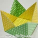 装饰盒子折纸