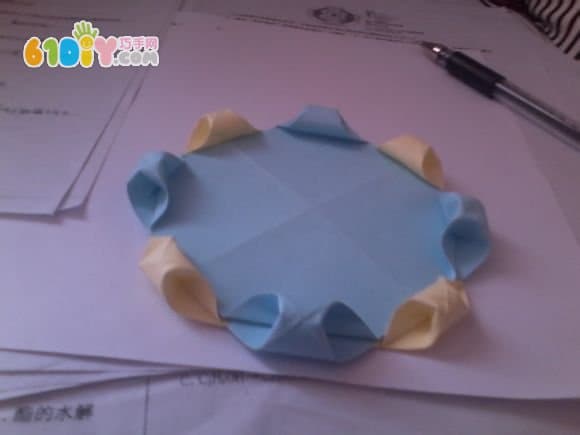 立体生日蛋糕折纸图解教程