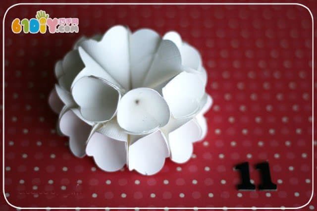 教你怎样制作纸花球