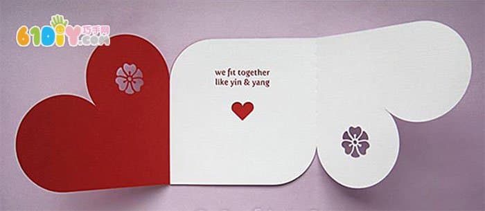 教你制作妇女节的爱心卡片