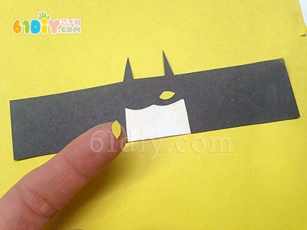 卷纸筒蝙蝠侠玩偶DIY制作