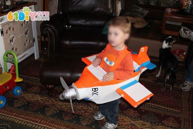 纸箱制作飞机总动员达斯蒂装扮服饰
