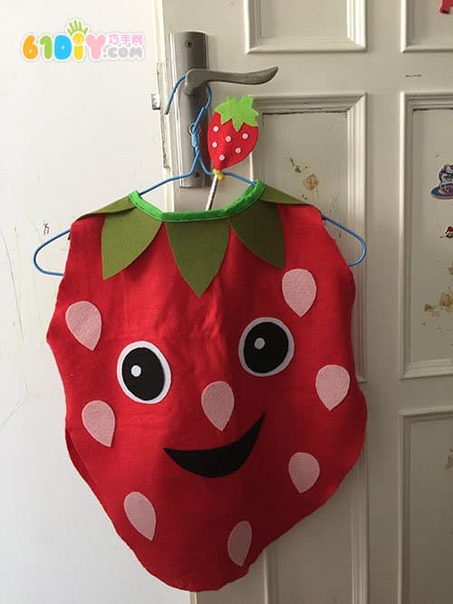 水果娃娃服饰制作教程 草莓精灵