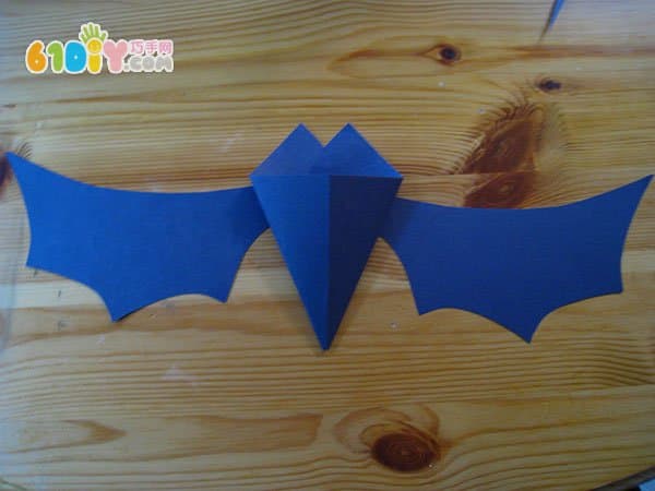 立体纸蝙蝠手工制作