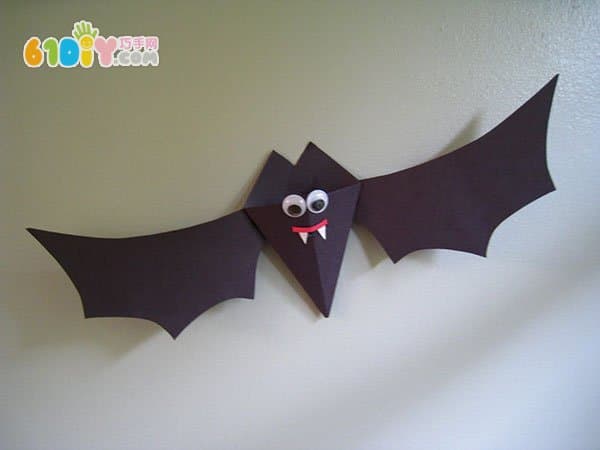 立体纸蝙蝠手工制作