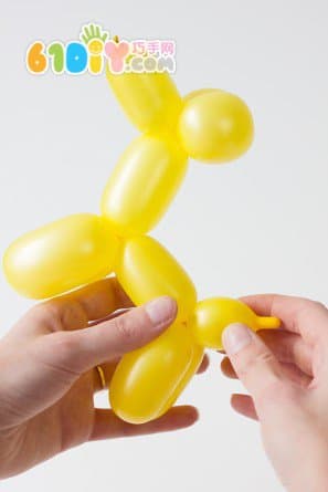 怎样用长气球制作小狗