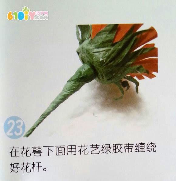 小雏菊花盆手工制作教程