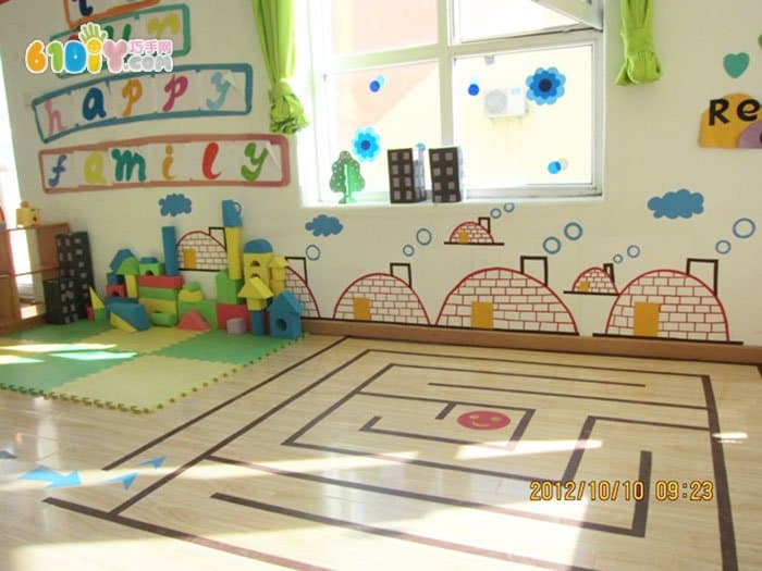幼儿园建构区环境布置