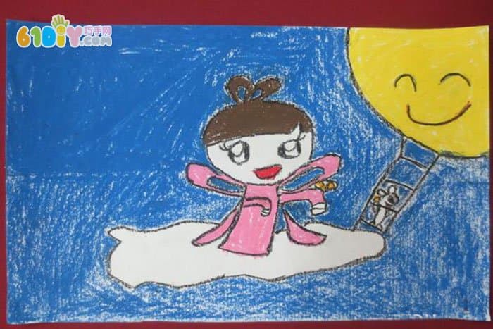 中秋节儿童画作品