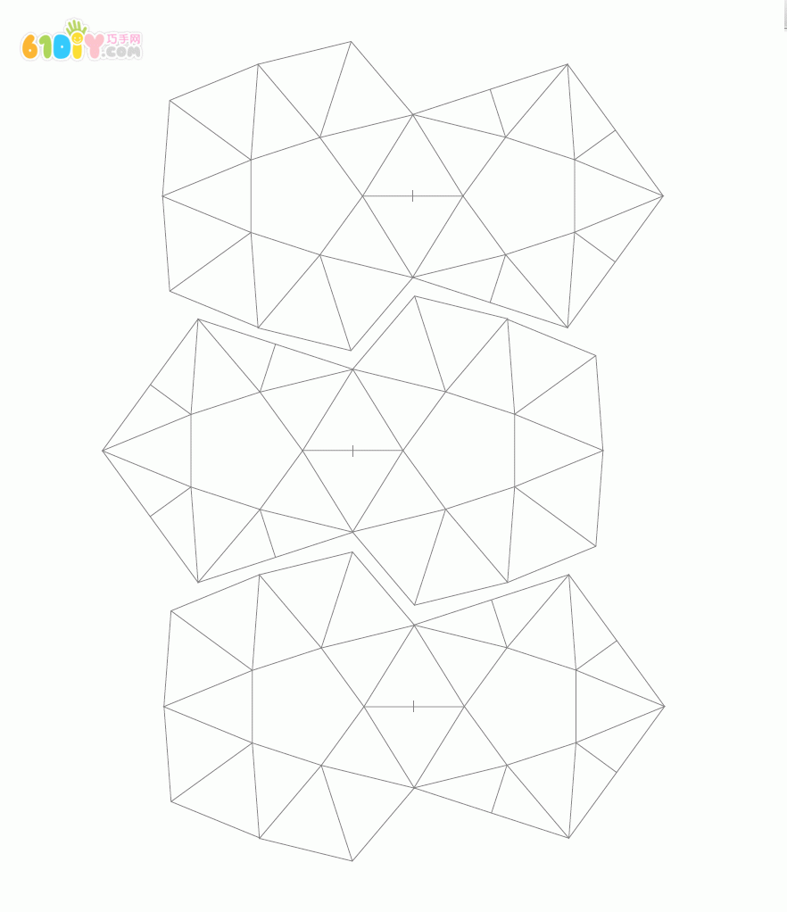 立体纸艺 星星折纸
