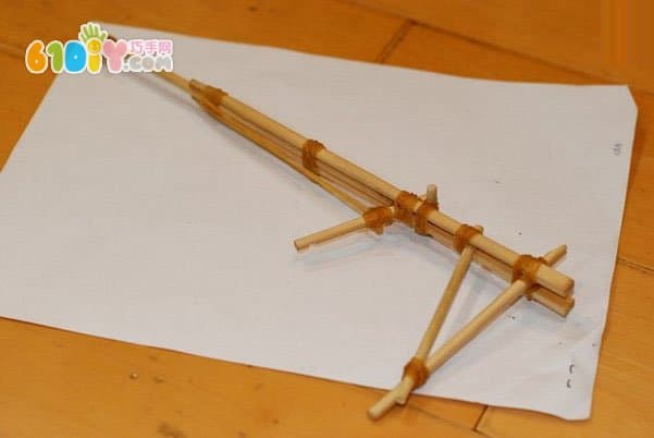 一次性筷子手工制作玩具枪