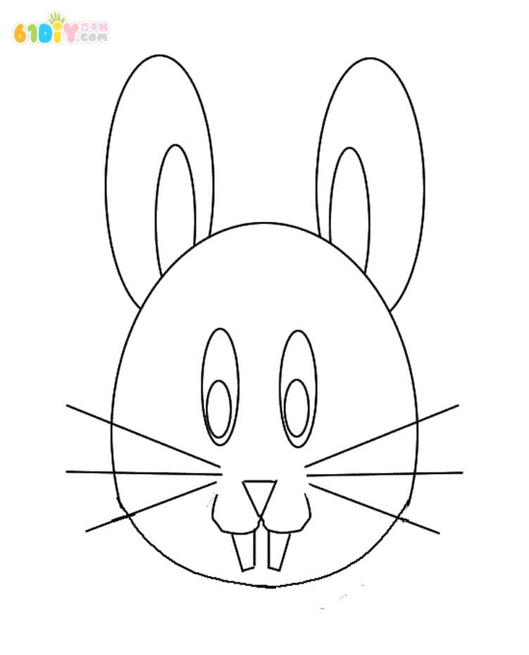 十二生肖模板——兔子