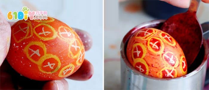 复活节手工涂鸦彩蛋