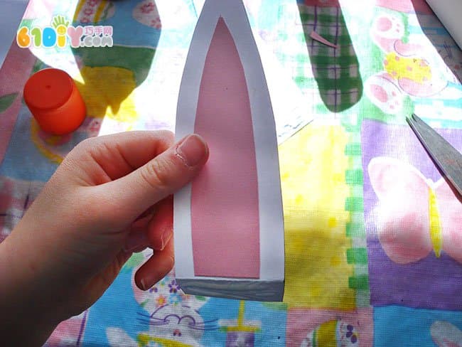 纸巾盒利用手工 兔子篮子DIY